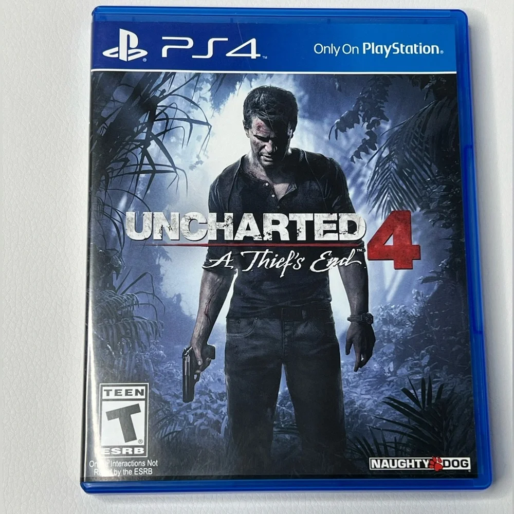 PS4 Game Bundle - Uncharted 4, Call of Duty: WWII, NHL 17